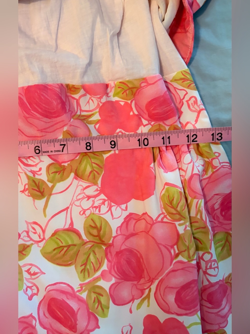 Vintage Leslie Fay Original Pink Rose Floral Dress & Jacket Set - Picture 9 of 13